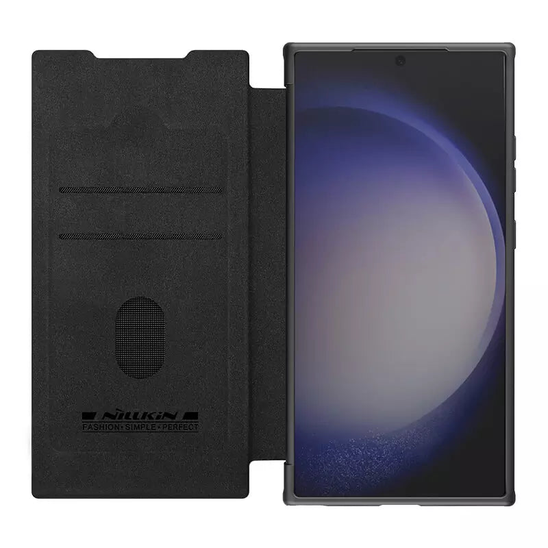 Case Nillkin Qin Leather Cover – Galaxy S24 ULTRA