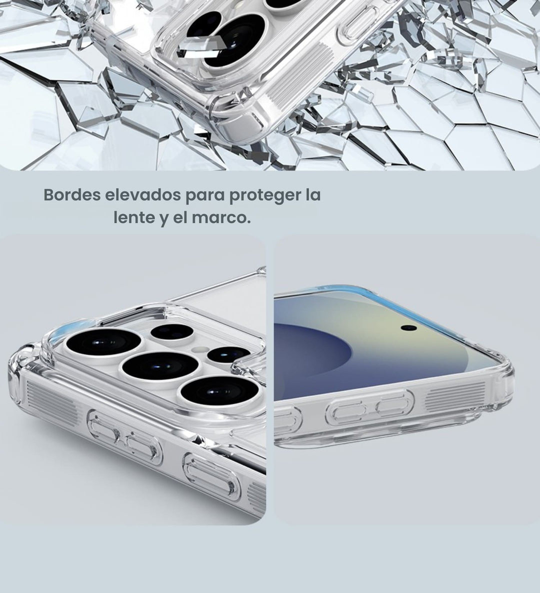 Case anti-golpes con bolsas de aire para Galaxy S26 Ultra