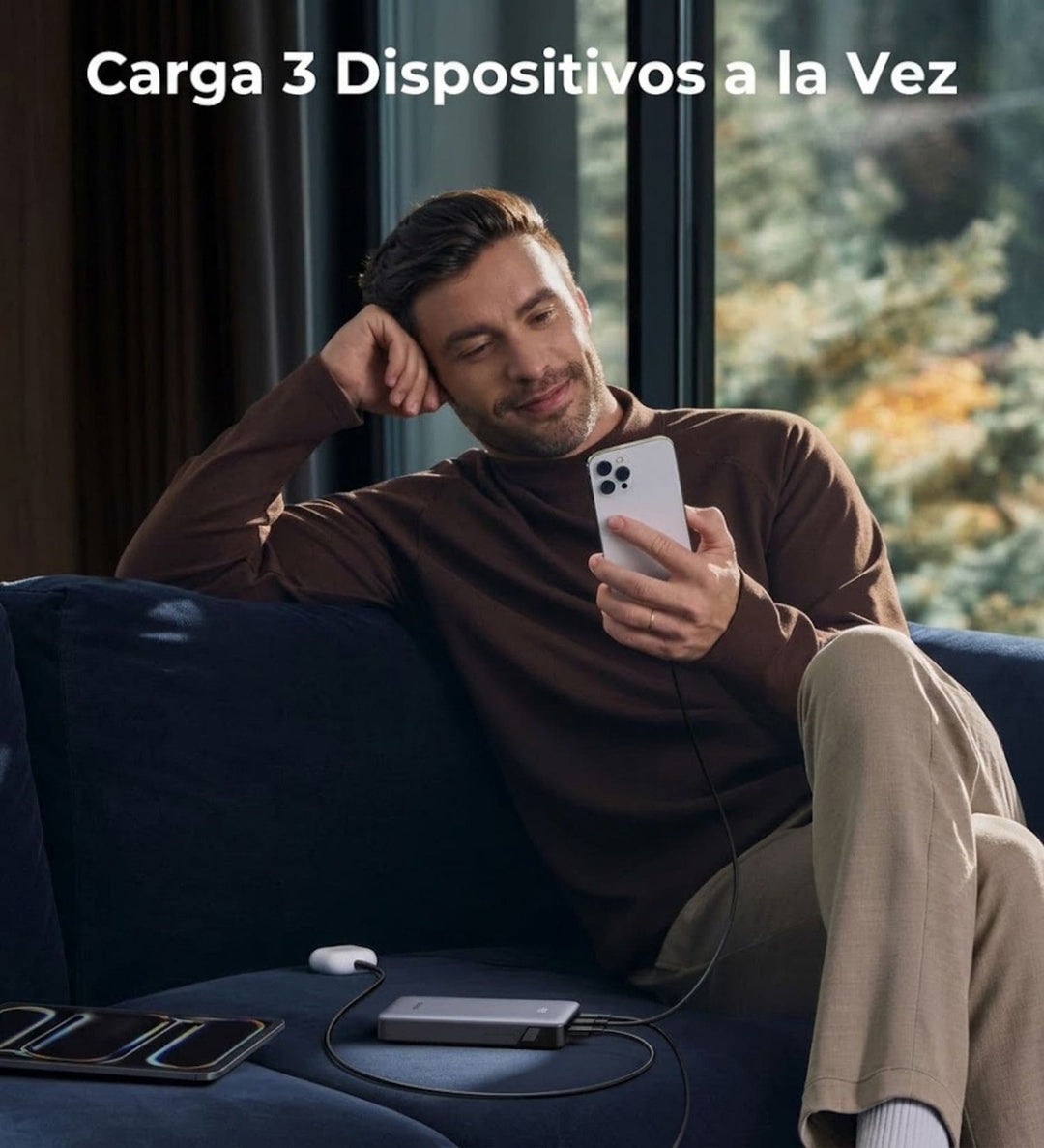 Power Bank Ugreen 20000 mAh 30W de Carga Rápida PB532