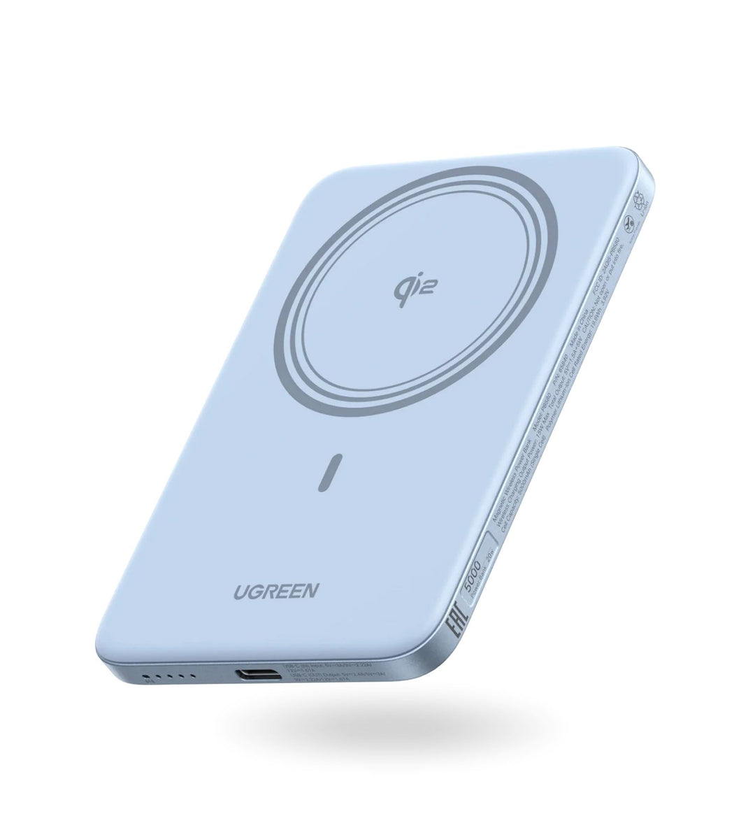 Power Bank Magnetica Ugreen Magflow Air Qi2 20w 5000mah - PB580
