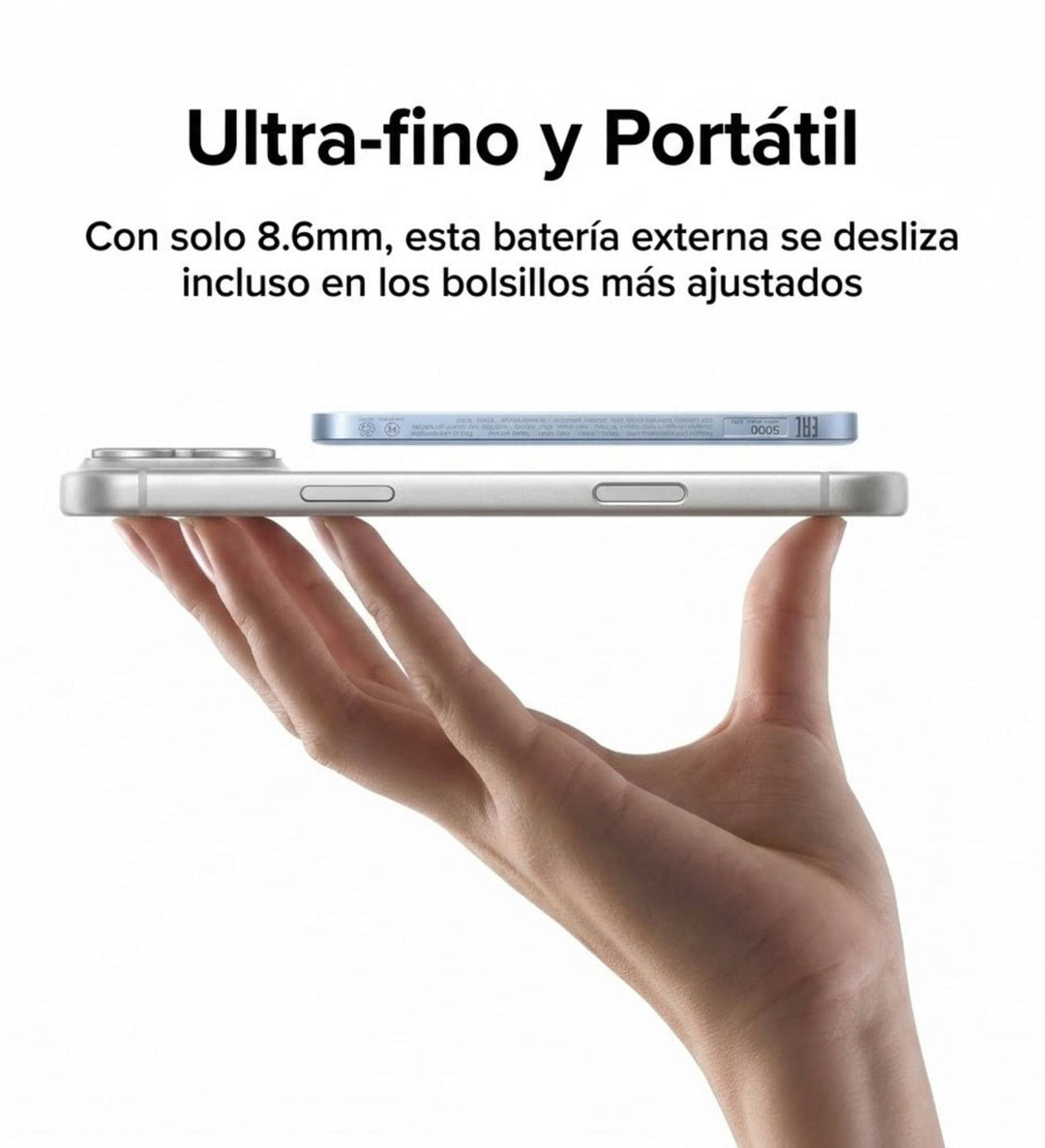 Power Bank Magnetica Ugreen Magflow Air Qi2 20w 5000mah - PB580