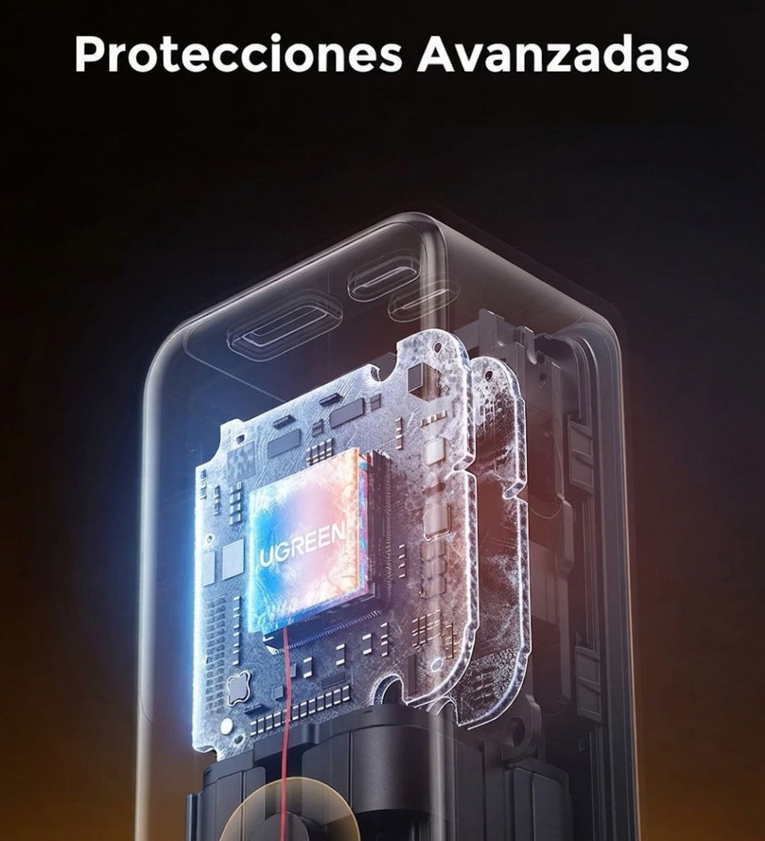 Power Bank UGREEN 165W con Cable USB-C Retráctil