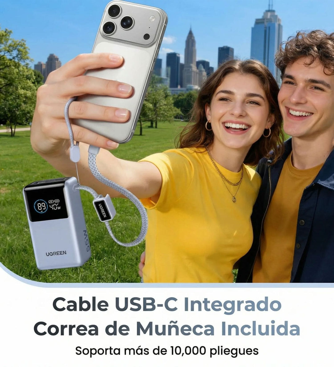 Power Bank UGREEN Nexode Pro Mini de 10000 mAh 55W