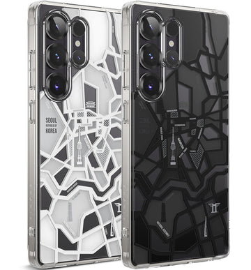 Case Ringke Fusion Design [Seoul Map] - Galaxy S25 Ultra
