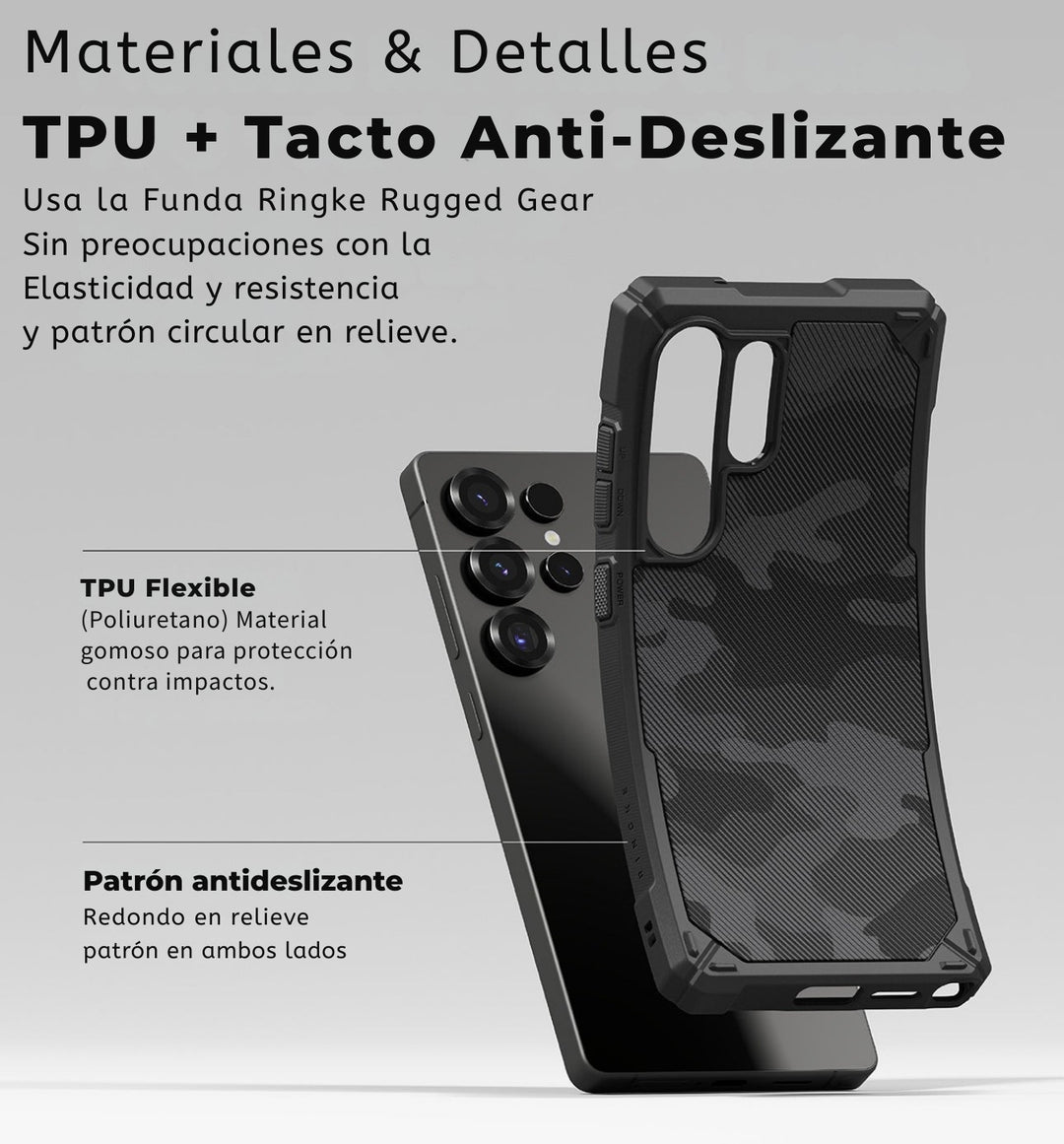 Case Ringke Rugged Gear Camo - Galaxy S25 Ultra