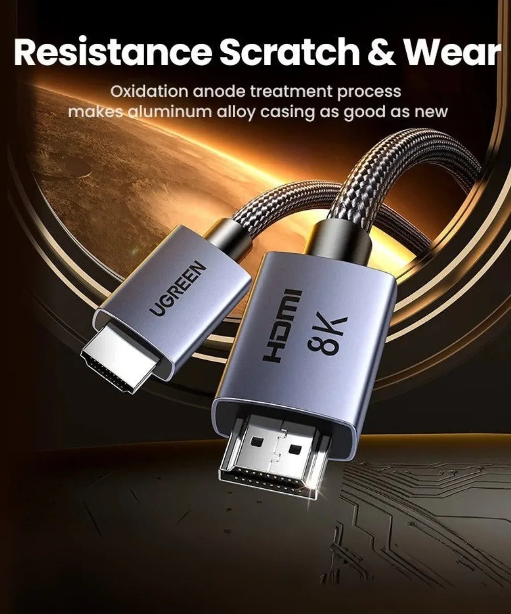 UGREEN Cable HDMI 8K/60Hz 48Gbps, Dolby Vision, HDCP2.3 para PS5