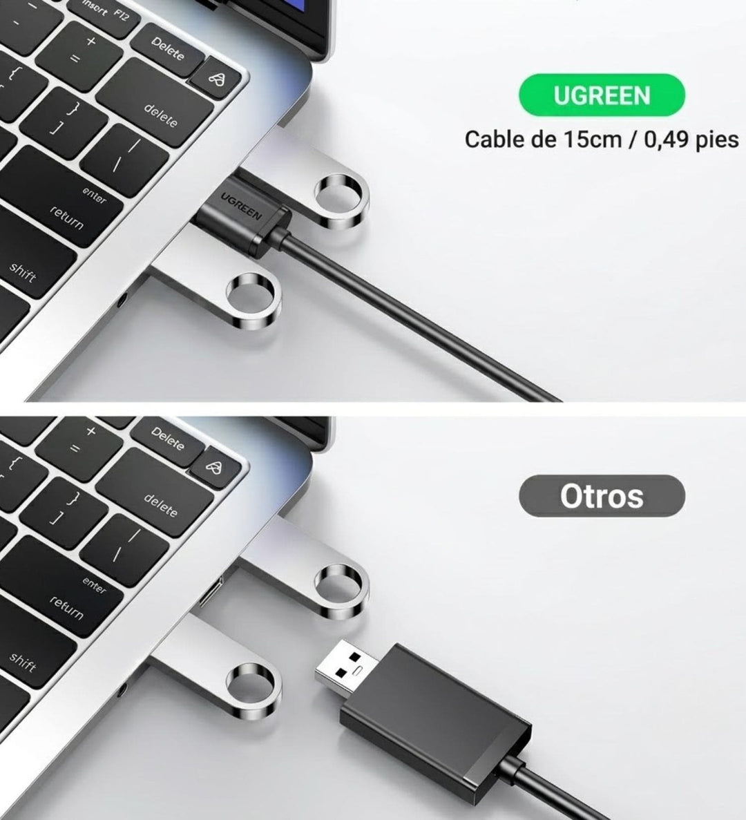 Adaptador de sonido externo USB 2.0 UGREEN