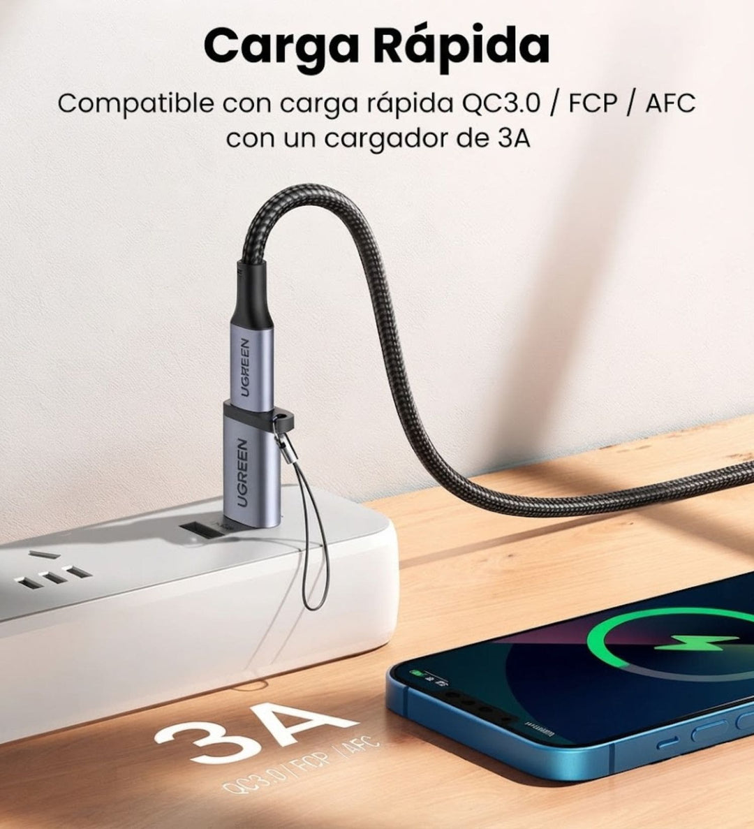 OTG UGREEN Adaptador USB C Hembra a USB A Macho