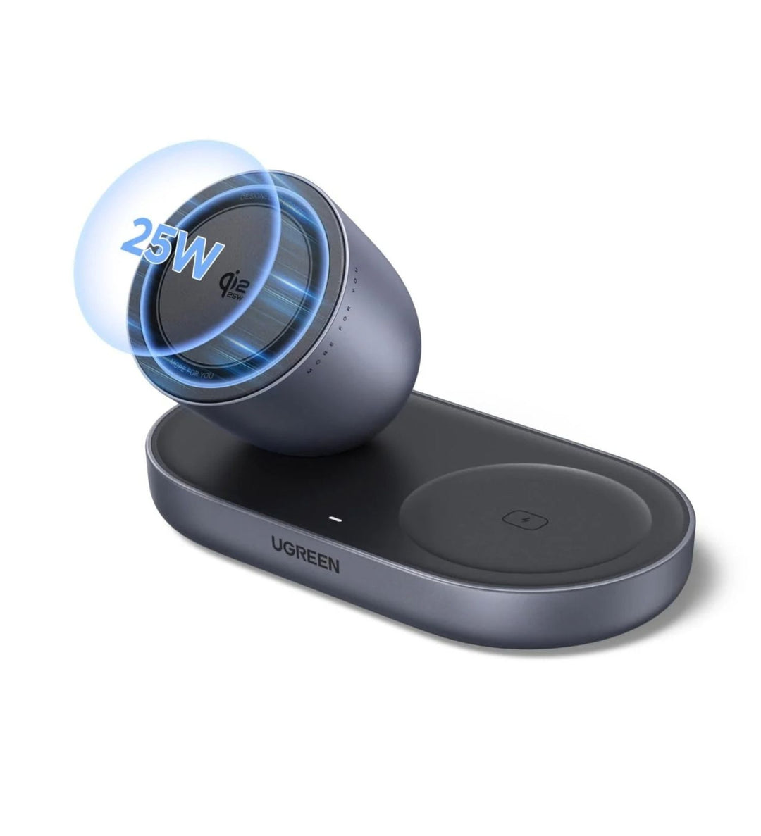 Soporte de carga magnética 2 en 1 UGREEN Zapix Qi2 25W
