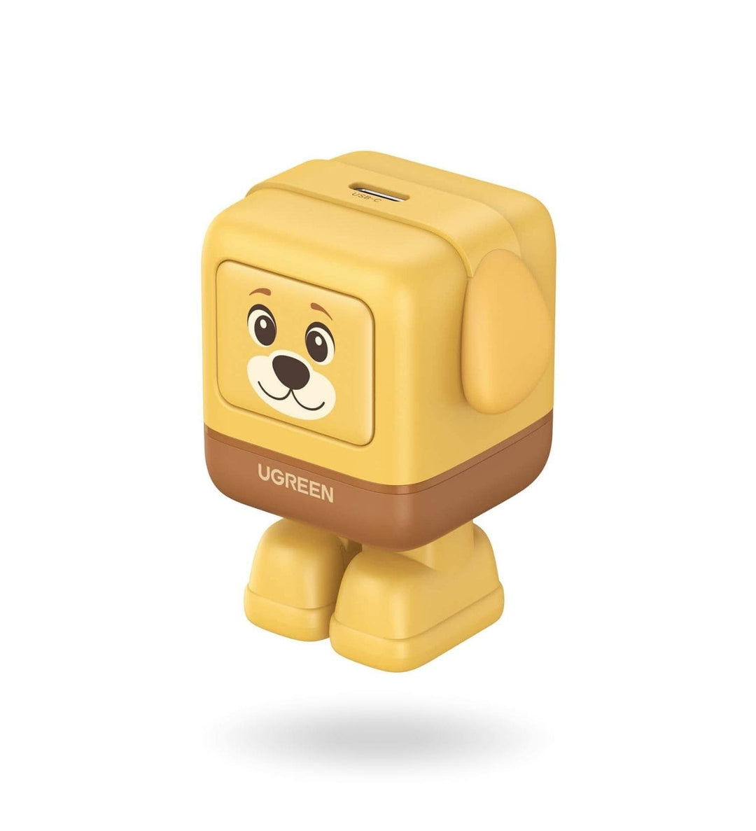 Cargador Rápido UGREEN Uno Robot 30W GaN Puppie