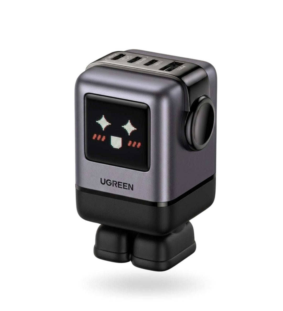 Cargador Rápido UGREEN Uno Robot 100W GaN