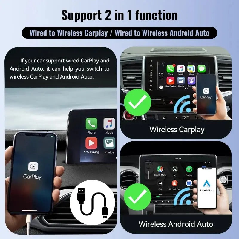 XUDA Android Auto, Mini caja inteligente, Plug And Play