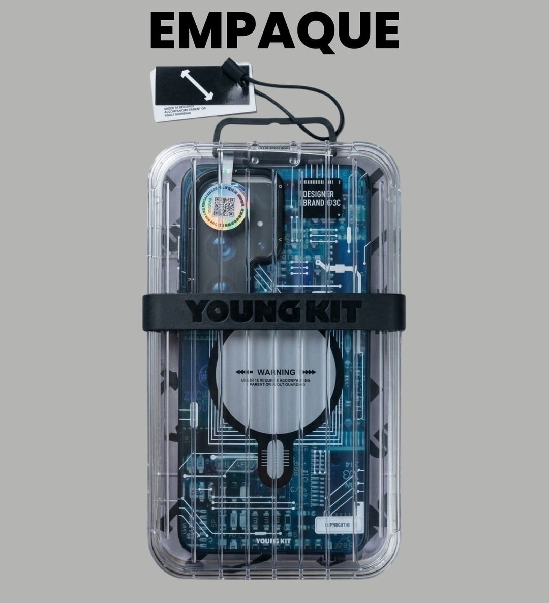 Case Youngkit Futuristic Circuit - Galaxy S26 Ultra (Magsafe)