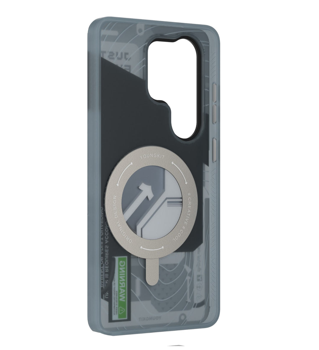 Case Youngkit Cyberpunk 360° Black - Galaxy S26 Ultra (MagSafe)