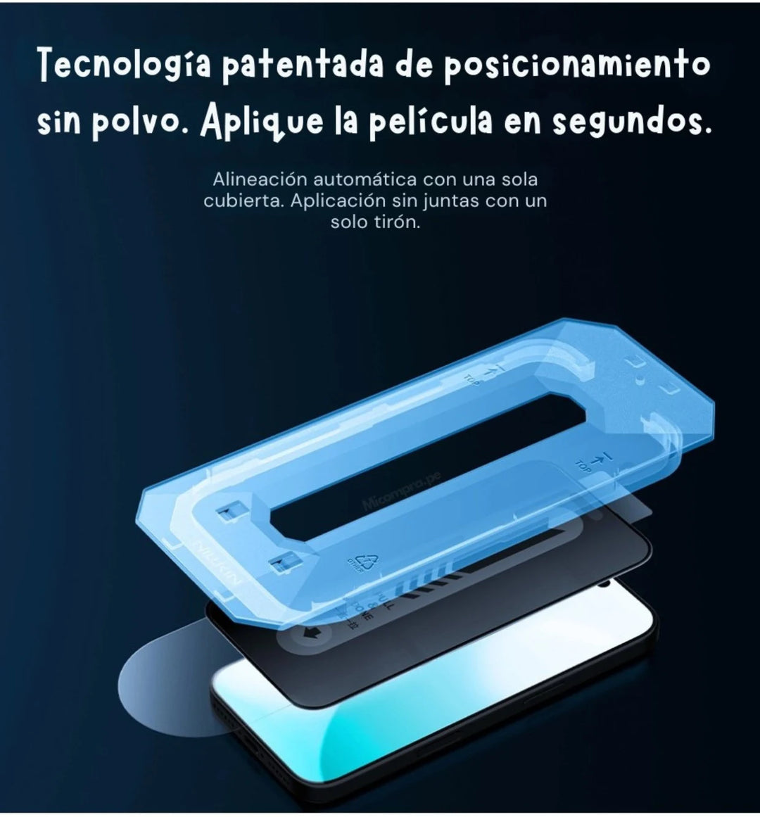 Protector de Pantalla Nillkin Antiespía Privacy Glass - iPhone 17 Pro Max
