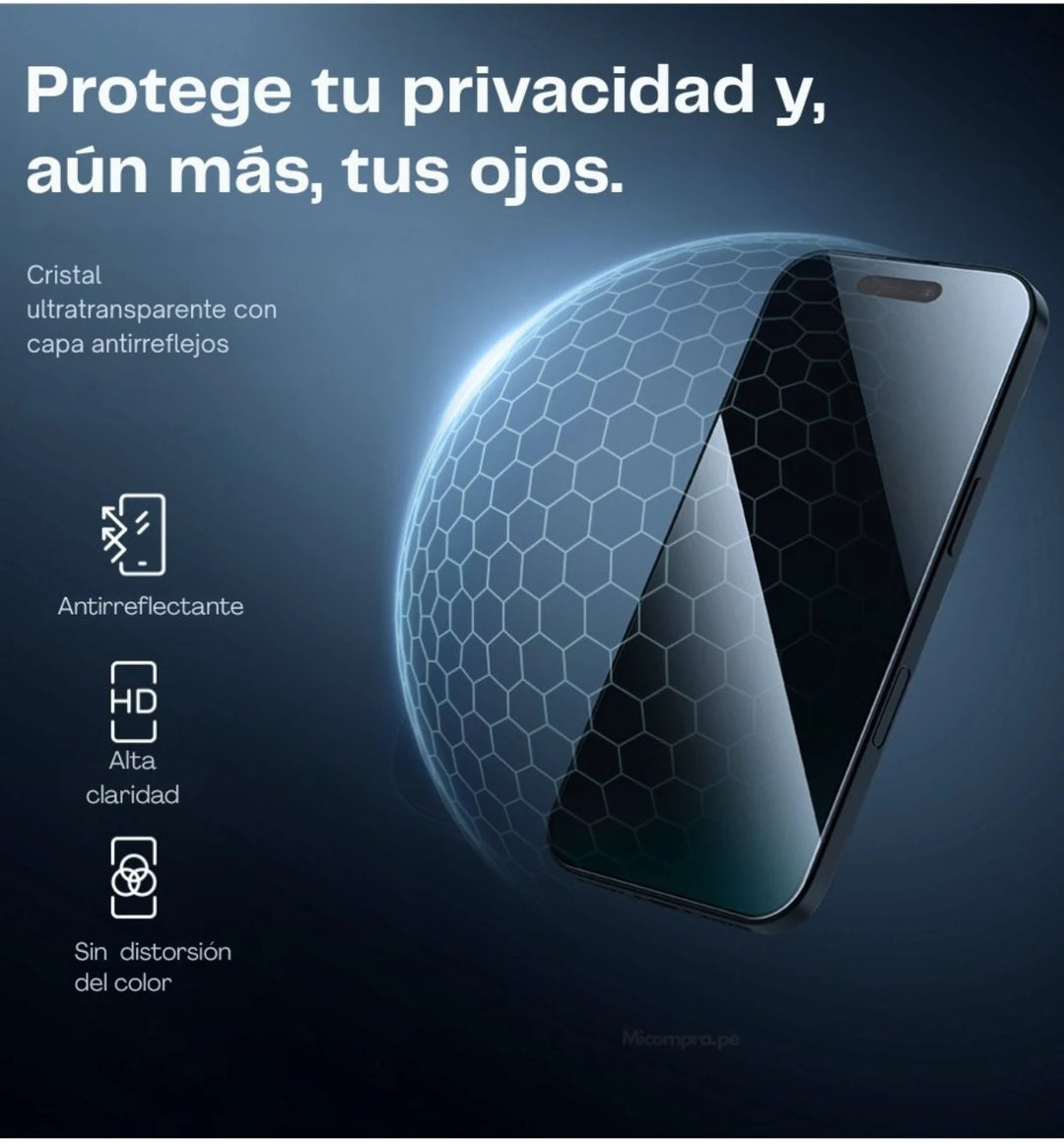 Protector de Pantalla Nillkin Antiespía Privacy Glass - iPhone 17 Pro Max