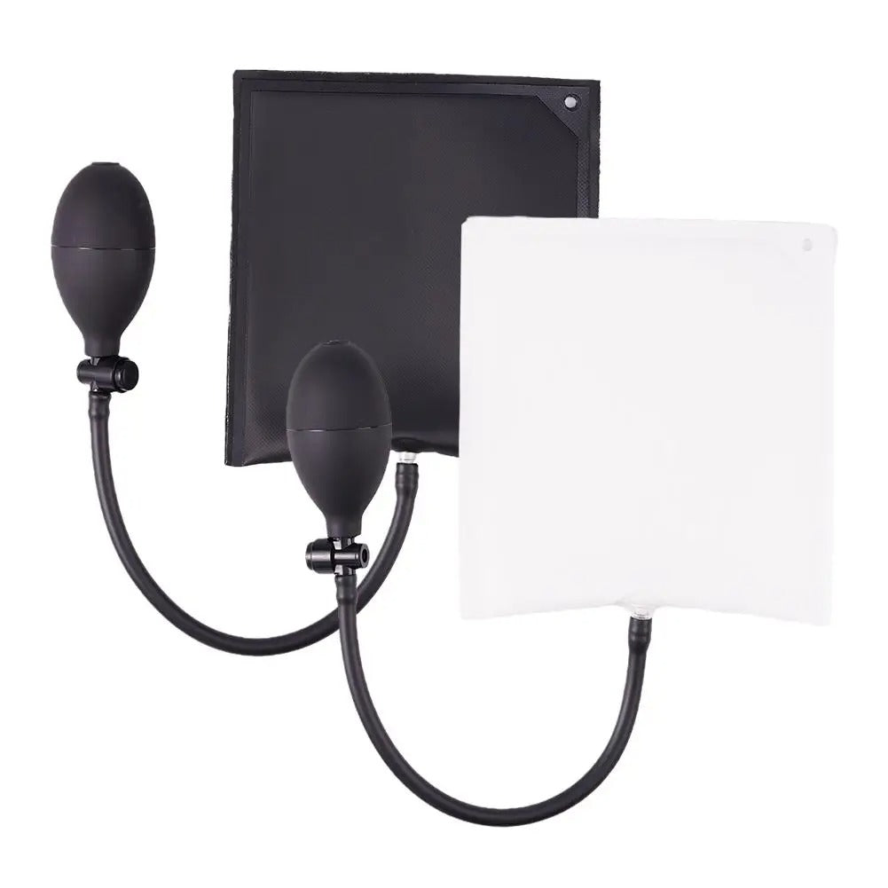 Bolsa de bomba de aire negra para coche, cojín de cuña, bolsa inflables automotrices