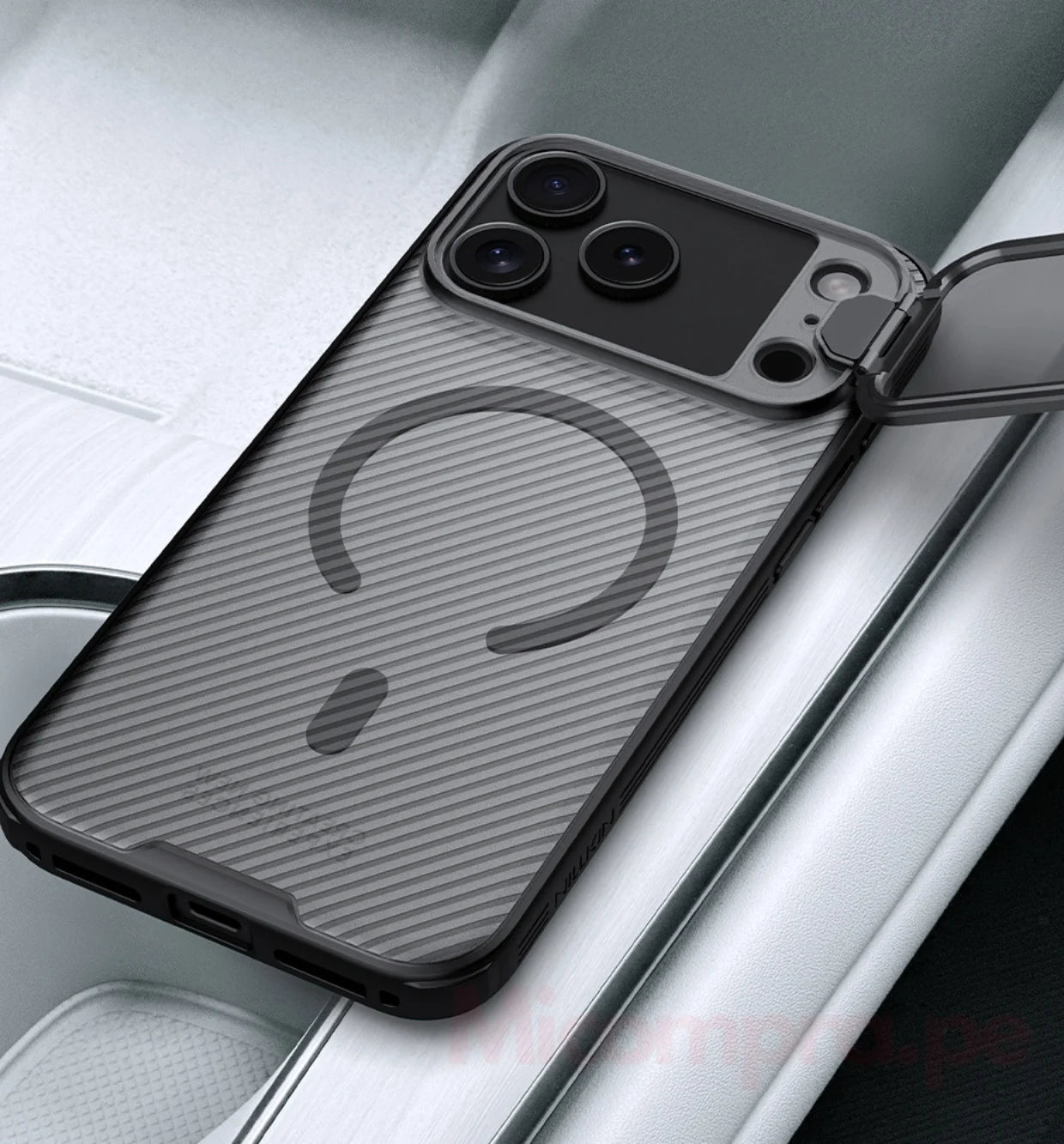 Case Nillkin CamShield CamPro Lente Clara - iPhone 17 Pro Max (Magsafe)