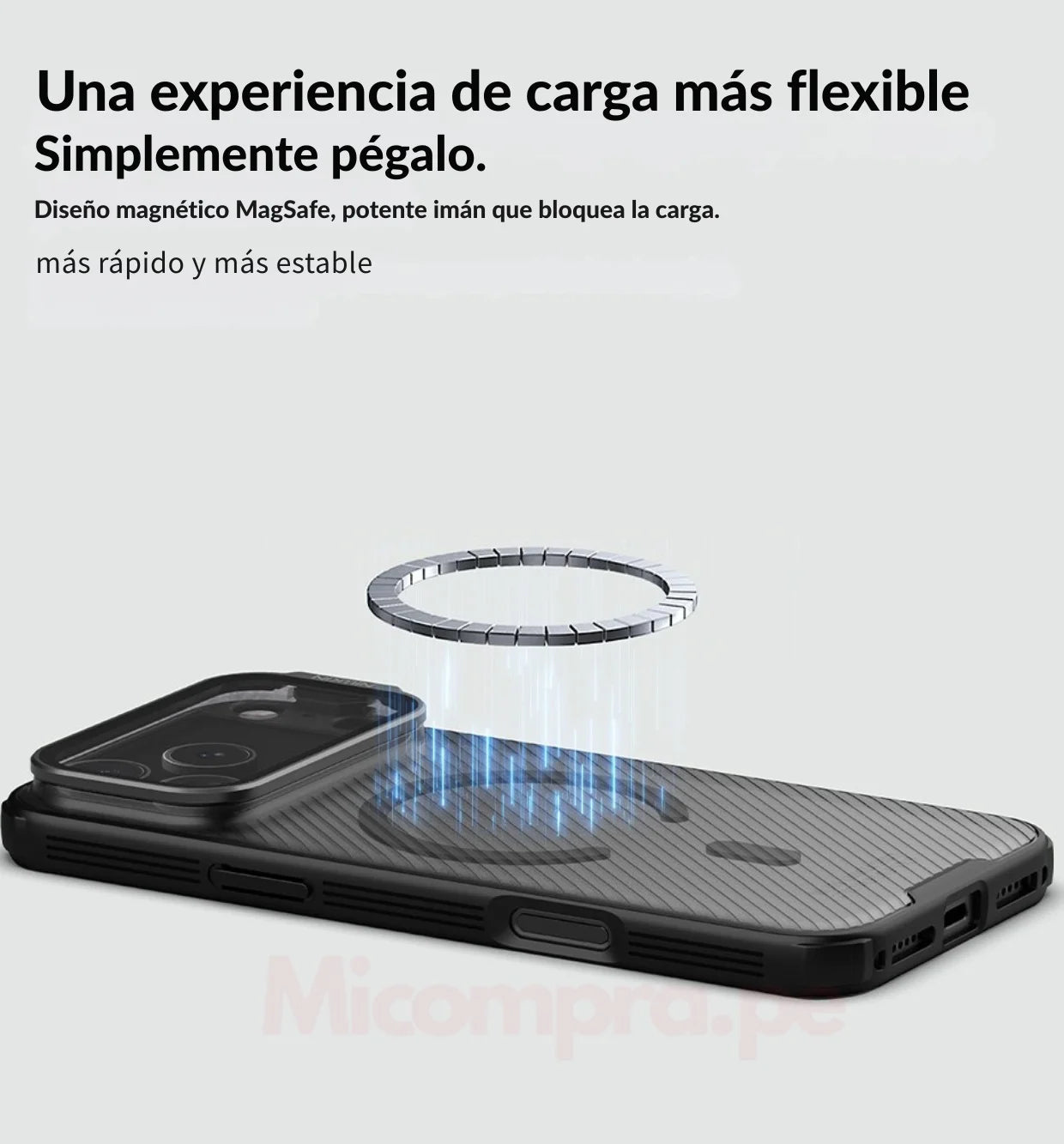 Case Nillkin CamShield CamPro Lente Clara - iPhone 17 Pro Max (Magsafe)