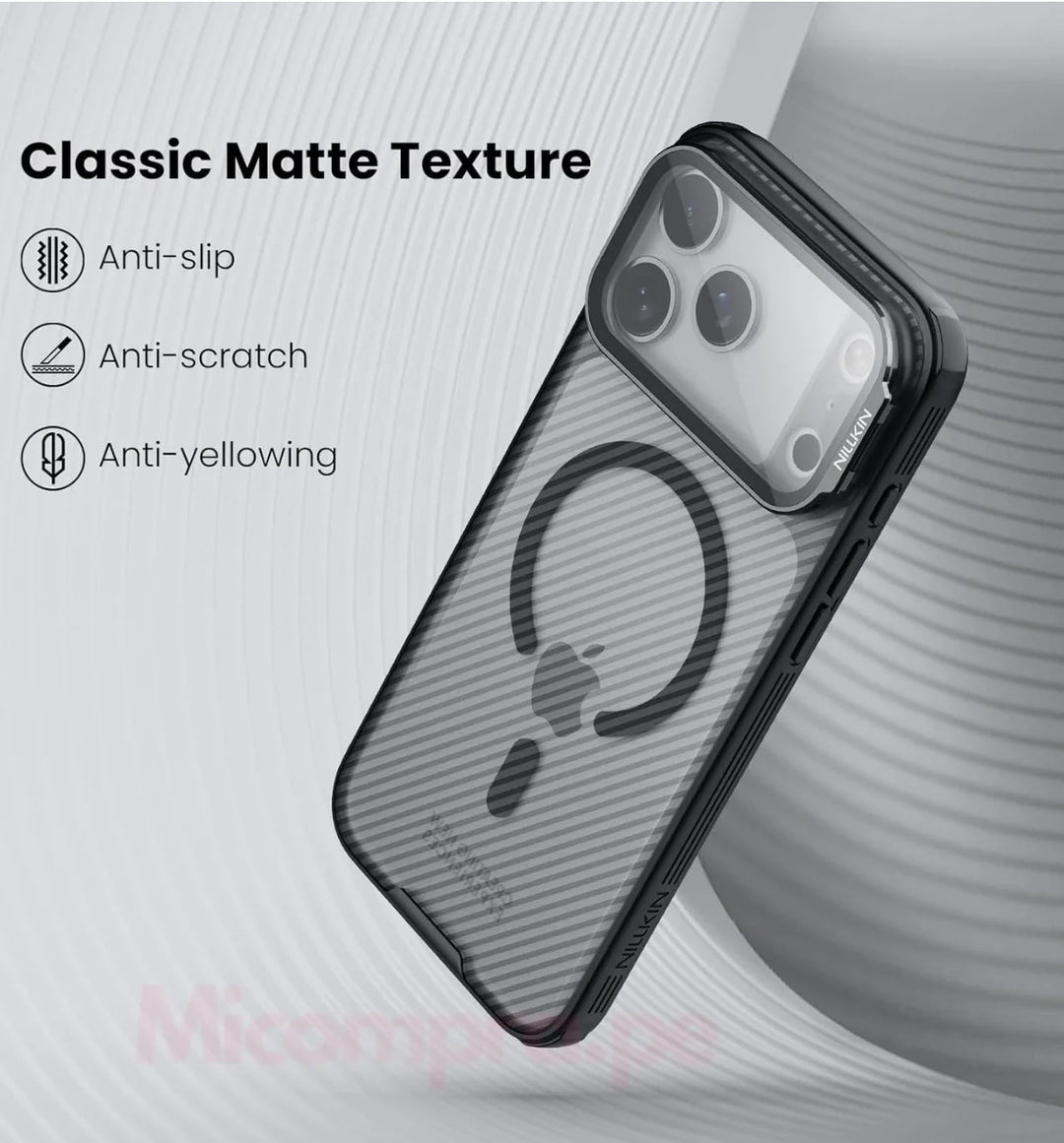 Case Nillkin CamShield CamPro Lente Clara - iPhone 17 Pro Max (Magsafe)