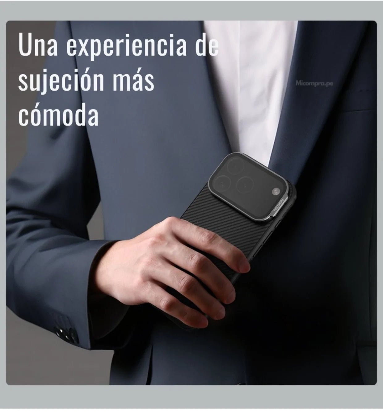 Case Nillkin CamShield CamPro Lente Oscura - iPhone 17 Pro Max (Magsafe)