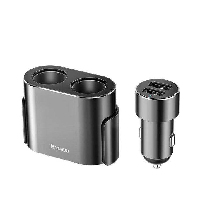 Baseus Car Charger  Splitter Cigarerra Dual Usb 2 Puertos
