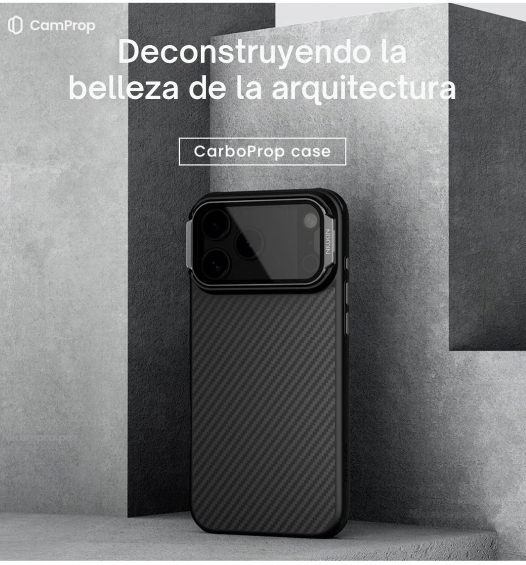 Case Nillkin CarboProp Kevlar® - iPhone 17 Pro Max (MagSafe)