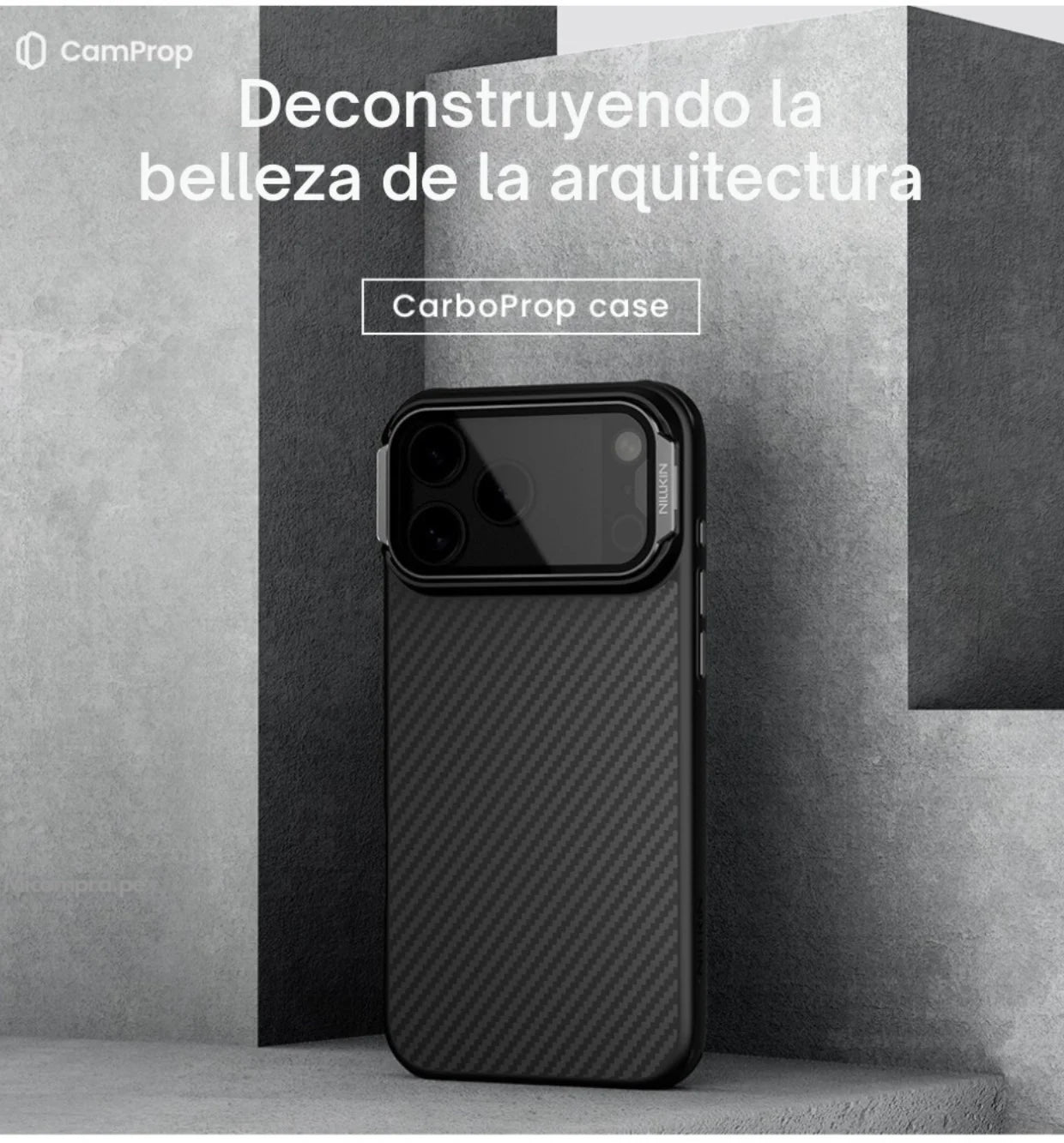 Case Nillkin CarboProp Kevlar® - iPhone 17 Pro Max (MagSafe)