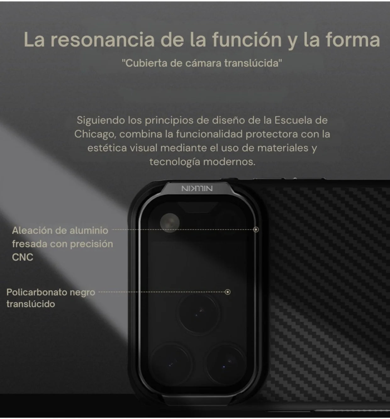 Case Nillkin CarboProp Kevlar® - iPhone 17 Pro Max (MagSafe)