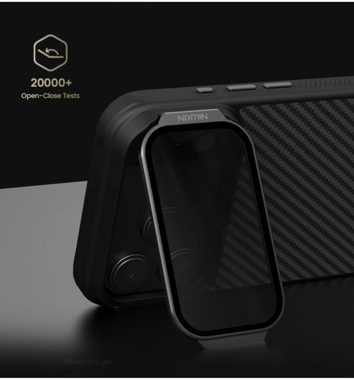 Case Nillkin CarboProp Kevlar® - iPhone 17 Pro Max (MagSafe)