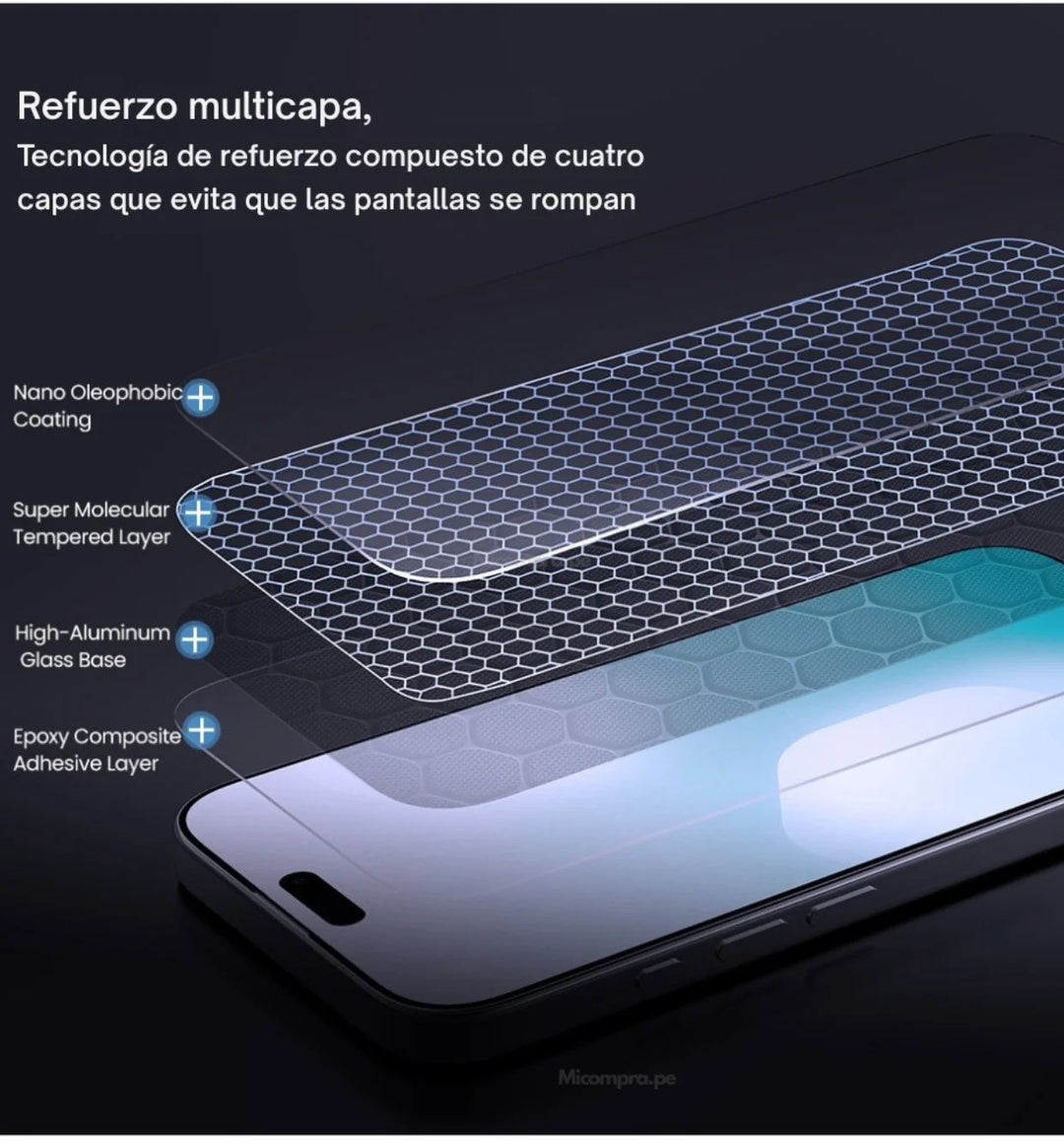 Protector de Pantalla Nillkin Glas Premium H+Pro - iPhone 17 Pro Max