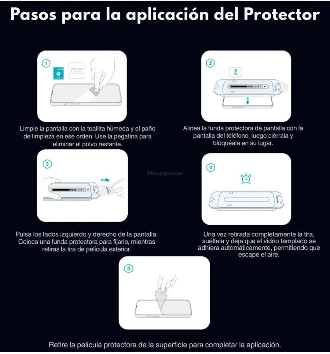 Protector de Pantalla Nillkin Glas Premium H+Pro - iPhone 17 Pro Max