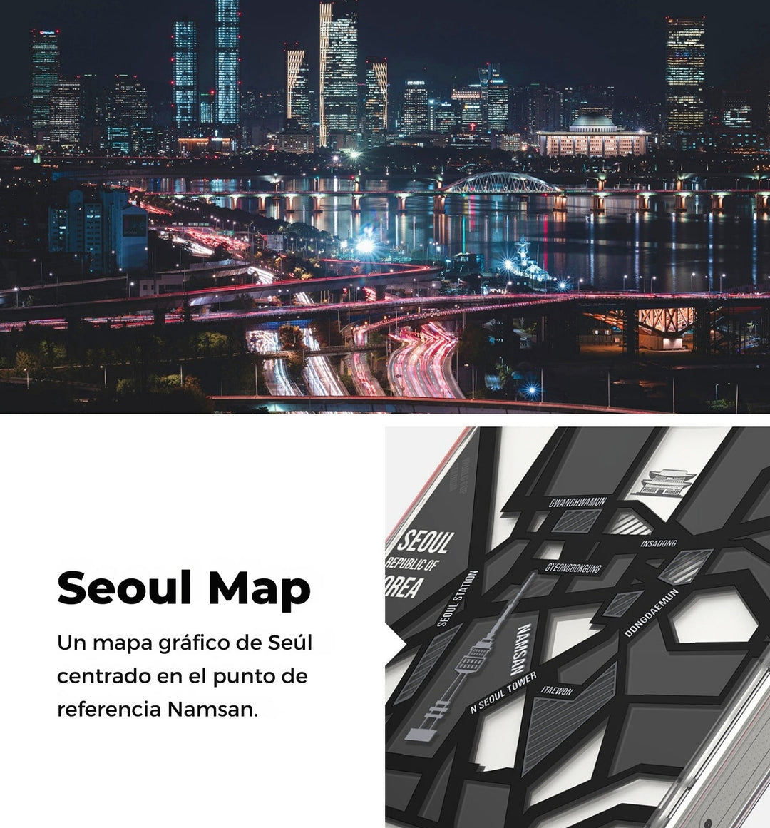 Case Ringke Fusion Design [Seoul Map] - iPhone 16 Pro Max