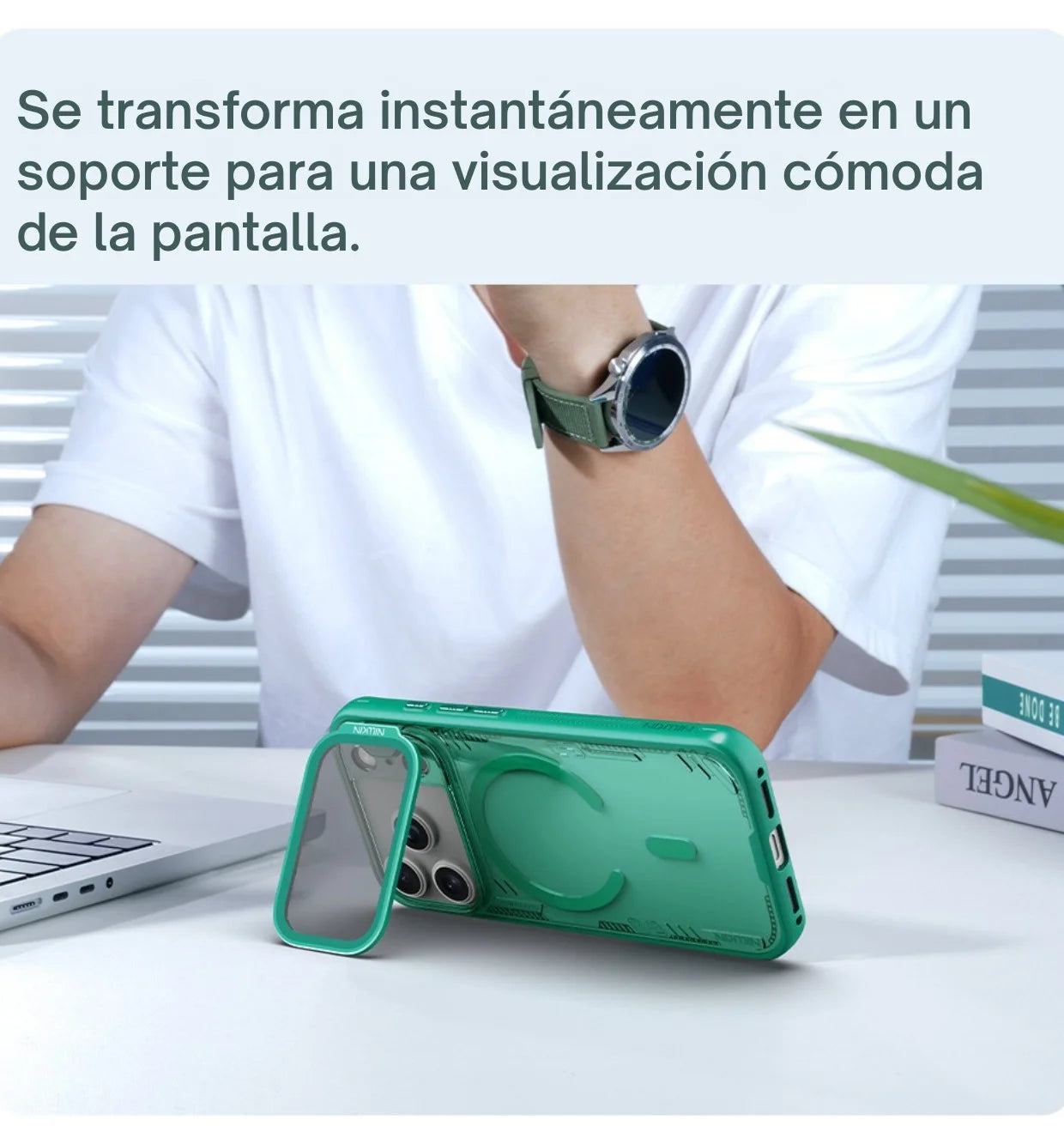 Case Nillkin Iceblade CamProp - iPhone 17 Pro (MagSafe)