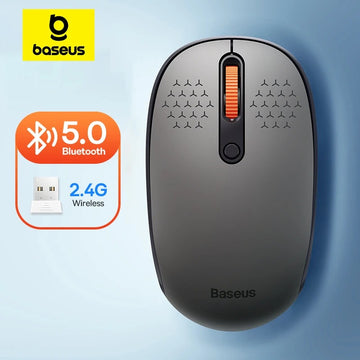 Baseus Mouse inalámbrico Bluetooth and 2.4G