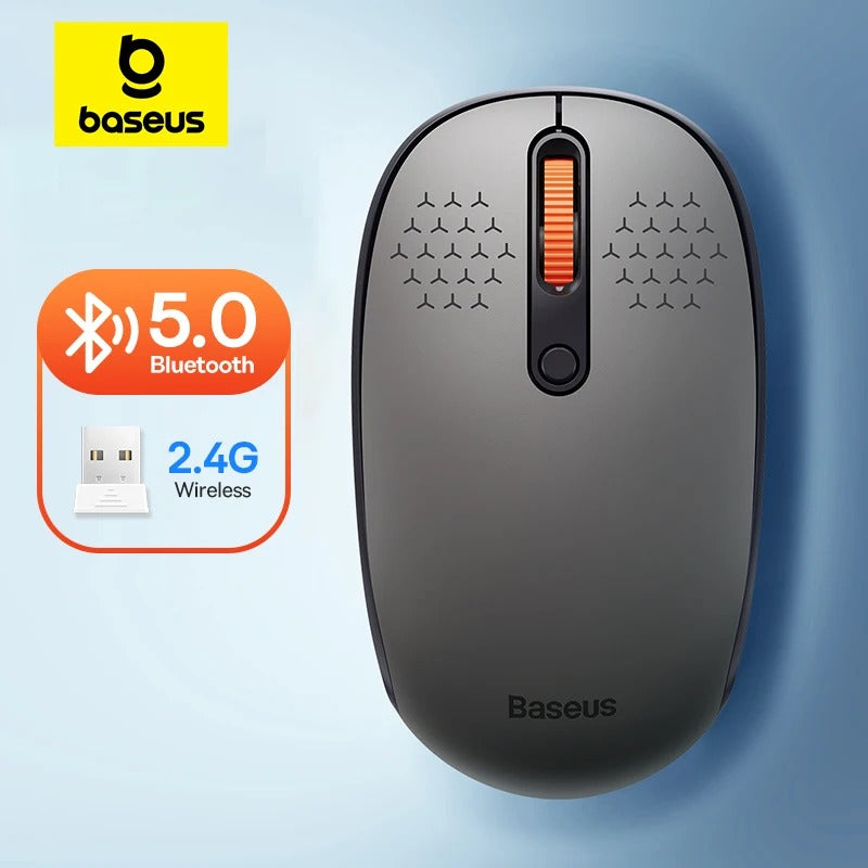 Baseus Mouse inalámbrico Bluetooth and 2.4G