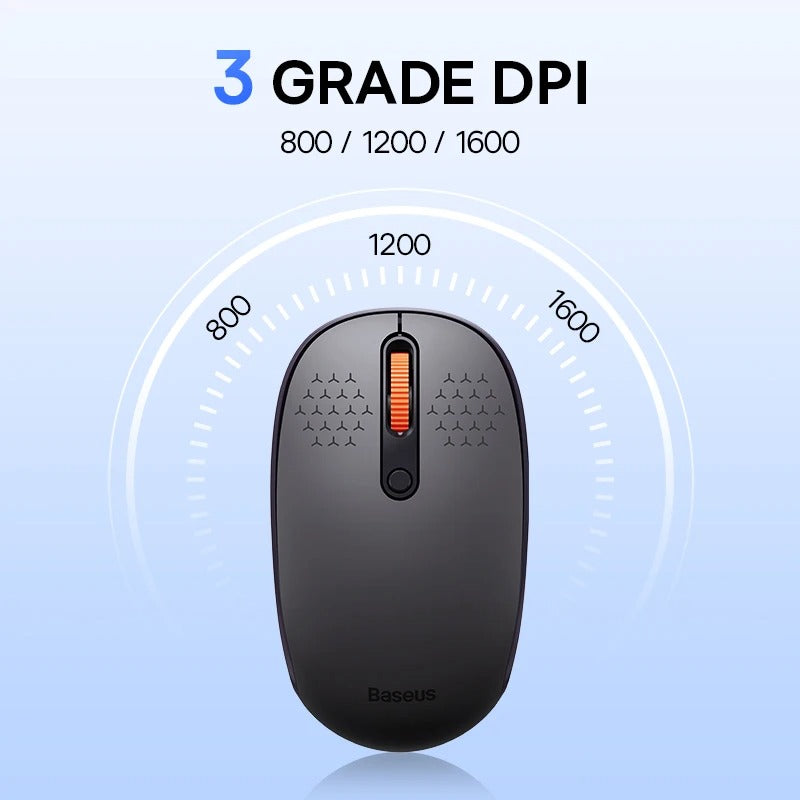 Baseus Mouse inalámbrico Bluetooth and 2.4G