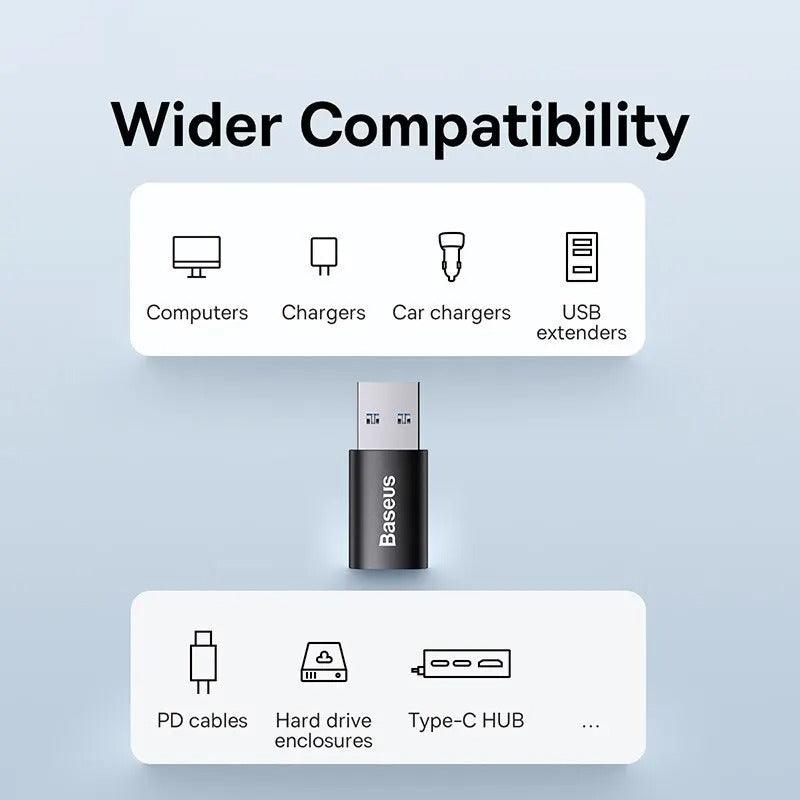 Adaptador OTG USB 3.1 a Tipo C BASEUS