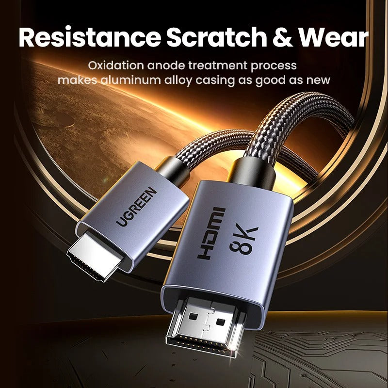 UGREEN Cable HDMI 8K/60Hz 48Gbps, Dolby Vision, HDCP2.3 para PS5, Cable Ultra alta velocidad