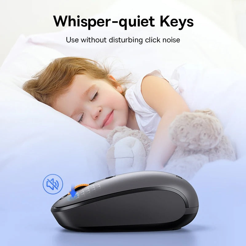 Baseus Mouse inalámbrico Bluetooth and 2.4G
