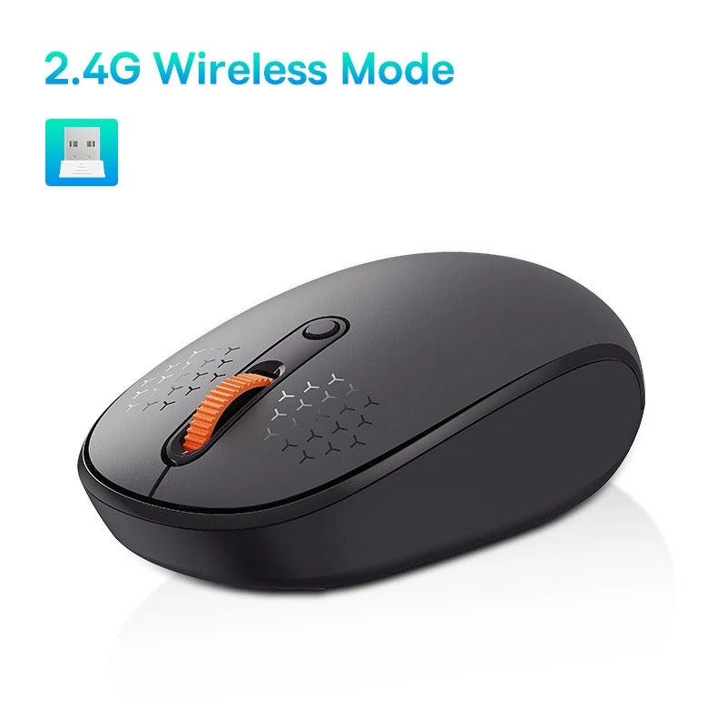 Baseus Mouse inalámbrico Bluetooth and 2.4G