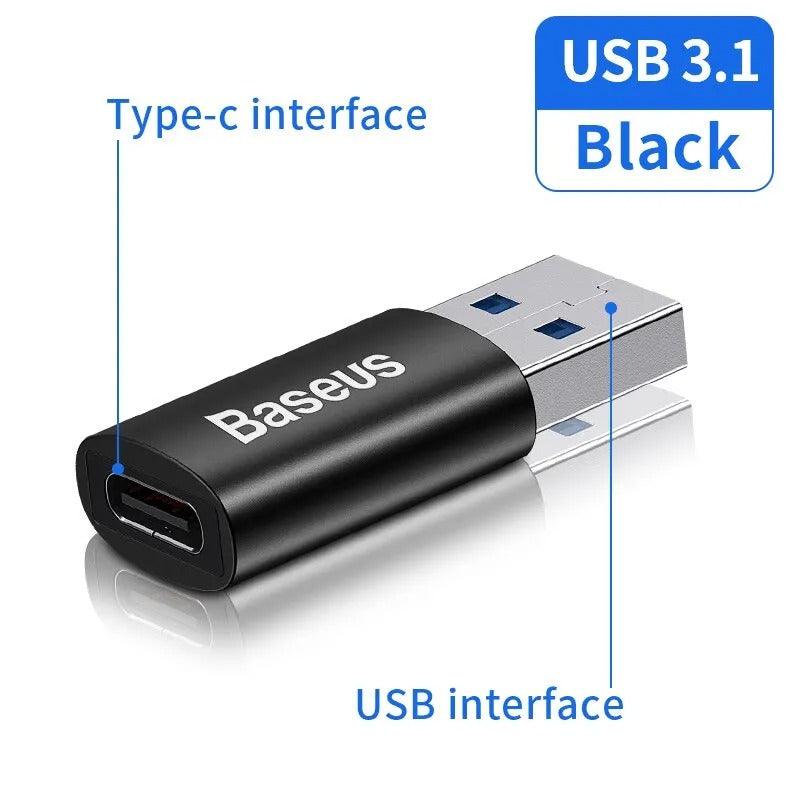 Adaptador OTG USB 3.1 a Tipo C BASEUS