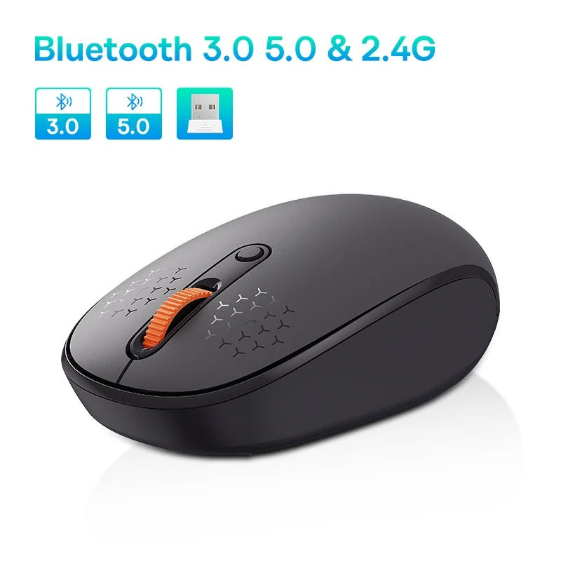 Baseus Mouse inalámbrico Bluetooth and 2.4G