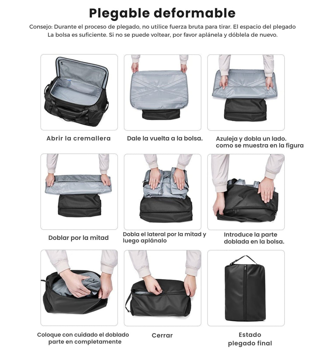 Maletin convertible Mochila RZTX Modelo Travel 8308