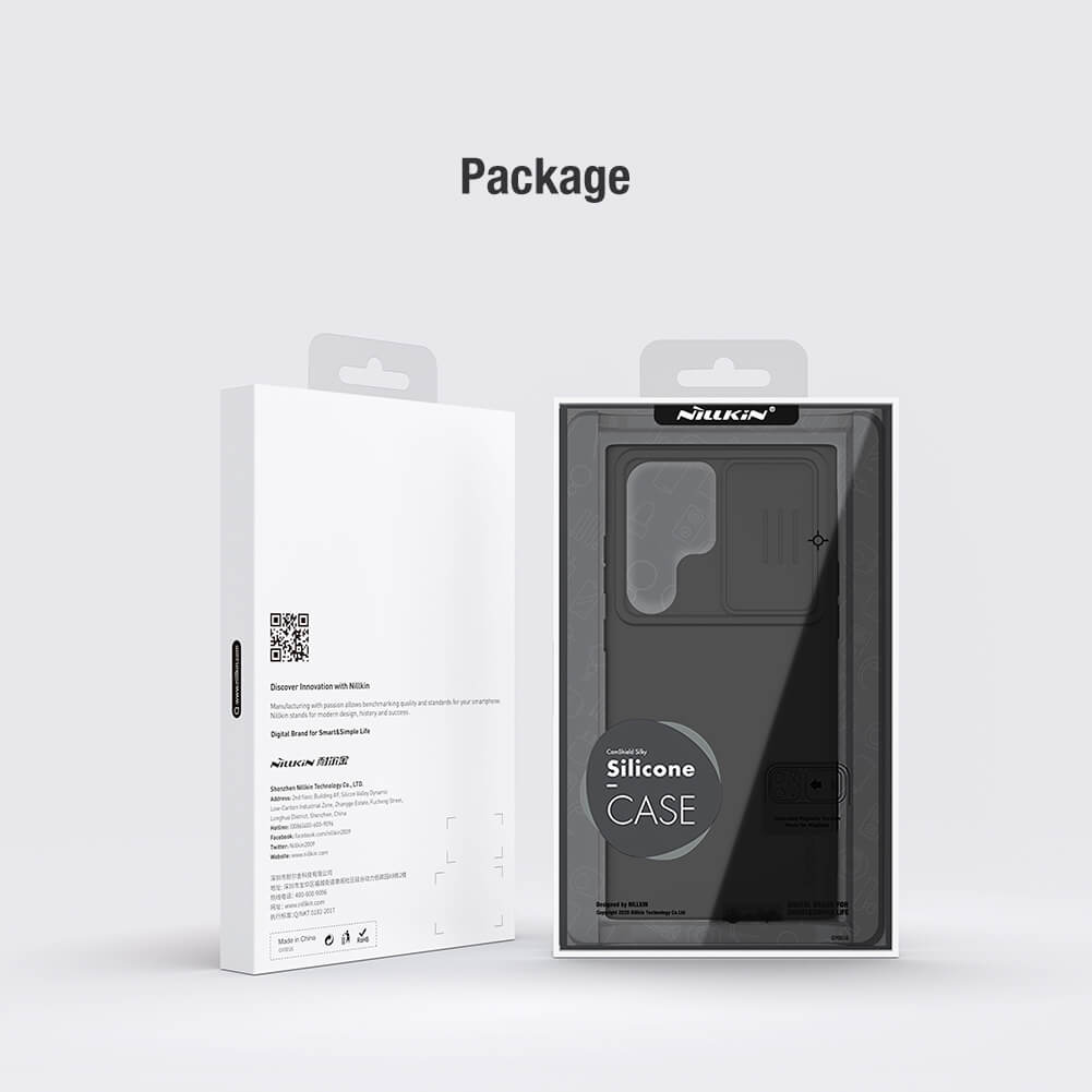 Case Nillkin CamShield Silky Silicone - Galaxy S23 Ultra