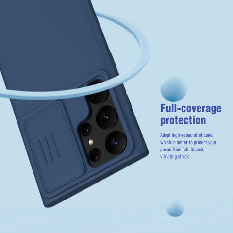 Case Nillkin CamShield Silky Silicone - Galaxy S23 Ultra