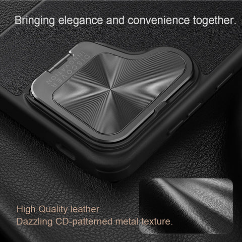 Case Nillkin Qin Prop Leather - Galaxy S24 Plus