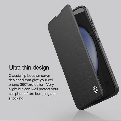 Case Nillkin Qin Prop Leather - Galaxy S24 Plus