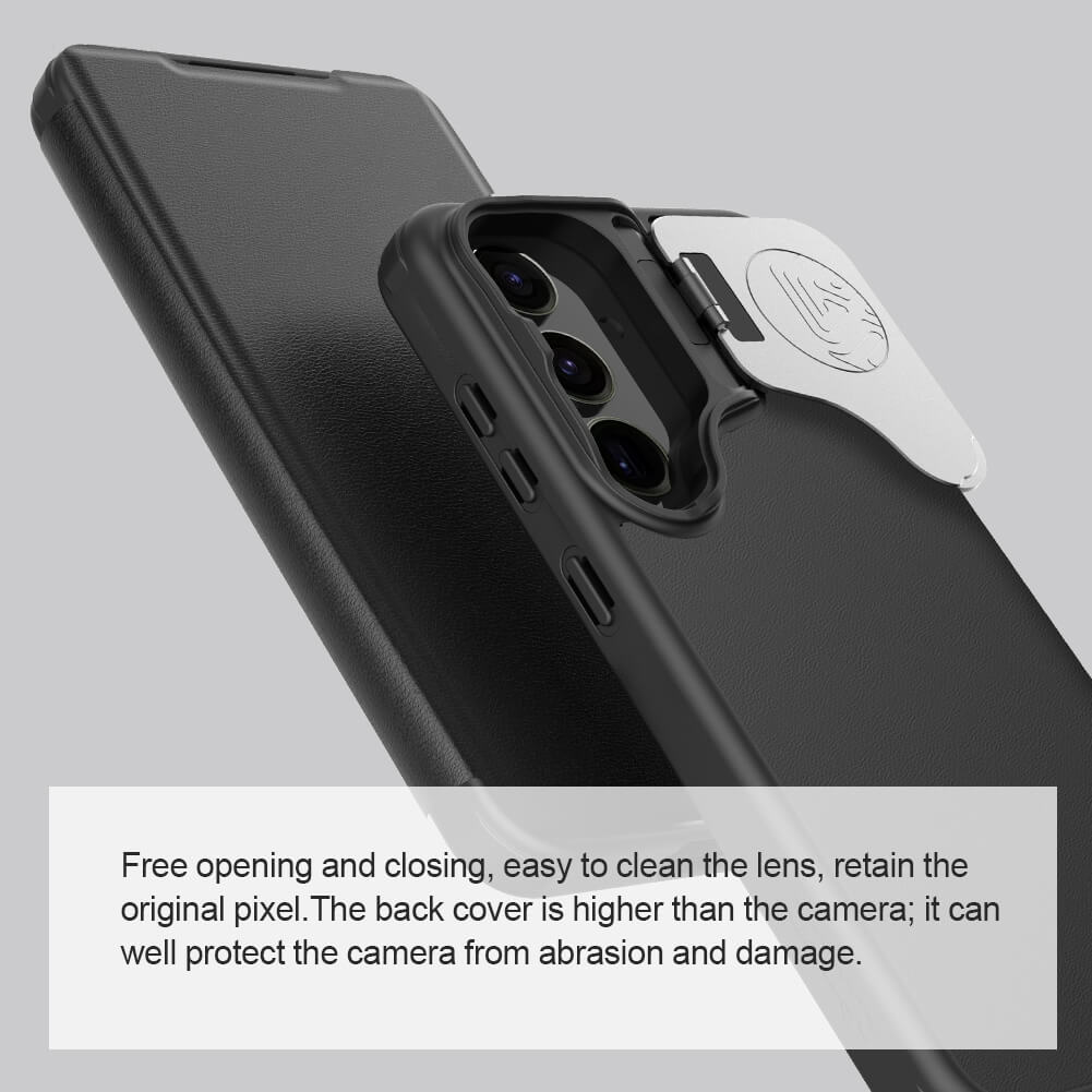 Case Nillkin Qin Prop Leather - Galaxy S24 Plus