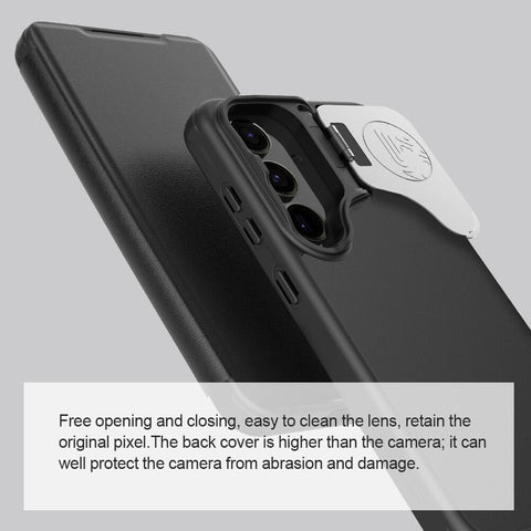Case Nillkin Qin Prop Leather - Galaxy S24 Plus